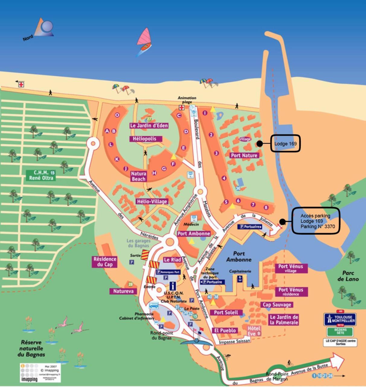 Cap Locations Naturisme アグド 部屋 写真